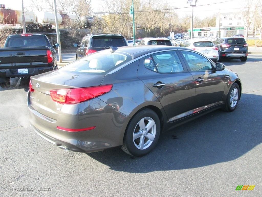 2014 Optima LX - Metal Bronze / Beige photo #6