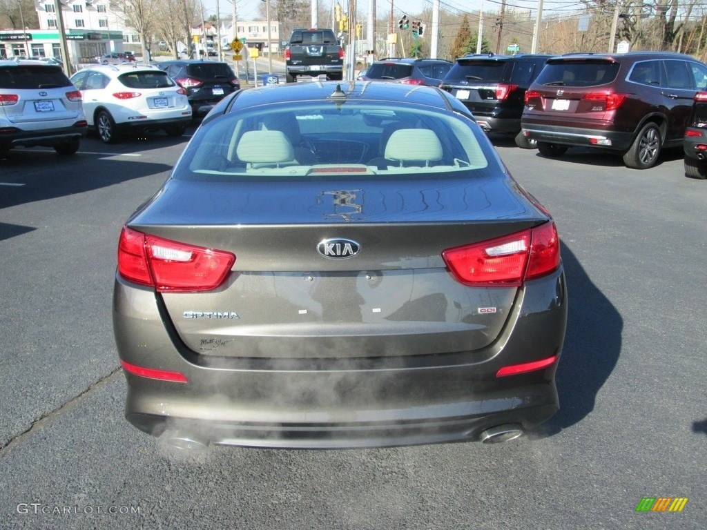 2014 Optima LX - Metal Bronze / Beige photo #7