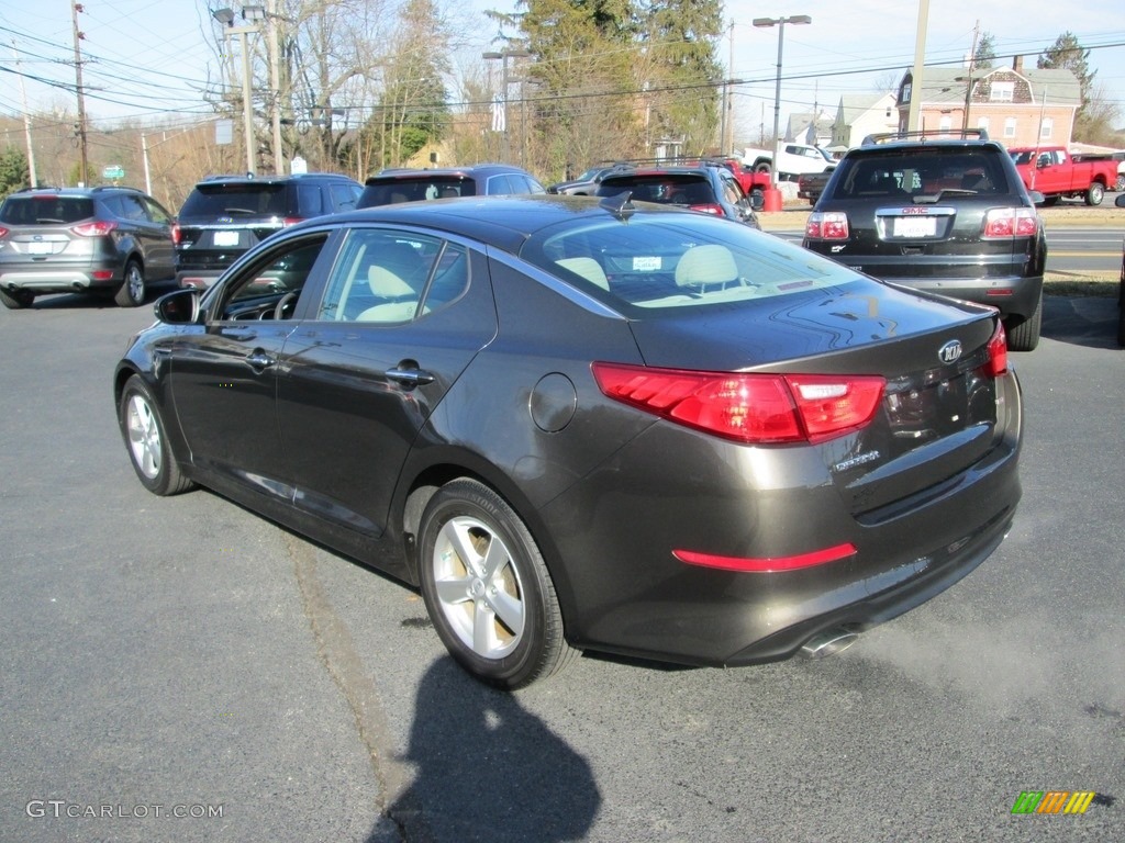 2014 Optima LX - Metal Bronze / Beige photo #8
