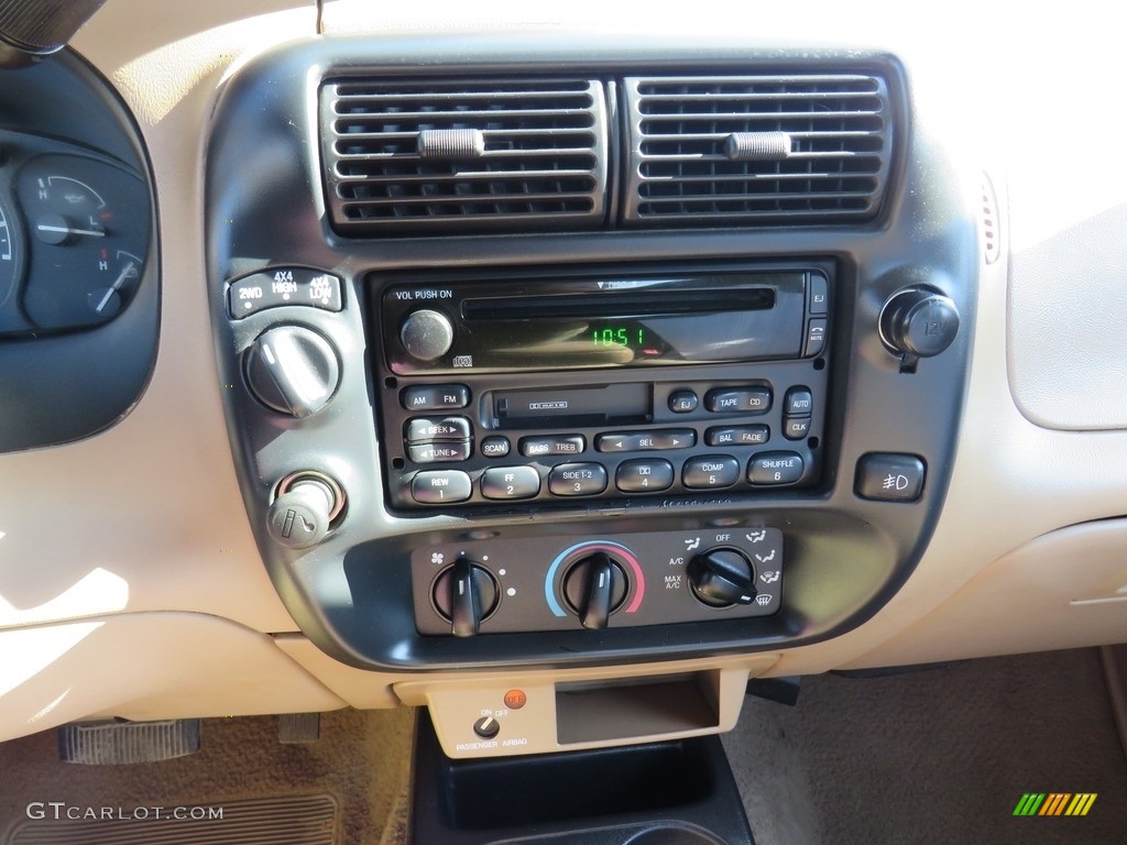 2000 Ranger XLT SuperCab 4x4 - Amazon Green Metallic / Medium Graphite photo #21