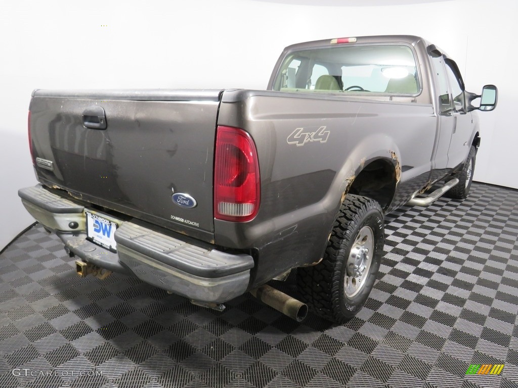 2006 F250 Super Duty XL SuperCab 4x4 - Black / Tan photo #13