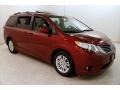 Salsa Red Pearl 2013 Toyota Sienna XLE