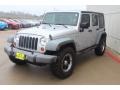 Bright Silver Metallic - Wrangler Unlimited X 4x4 Photo No. 4