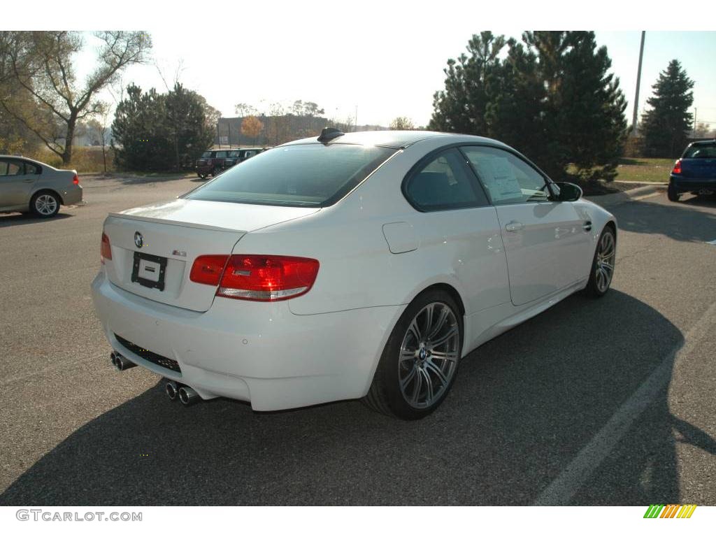 2009 M3 Coupe - Alpine White / Black Novillo Leather photo #5