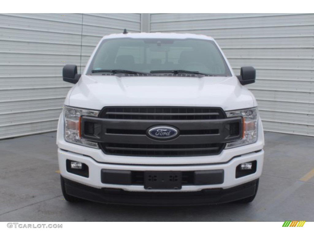 2019 F150 XLT SuperCrew - Oxford White / Black photo #3