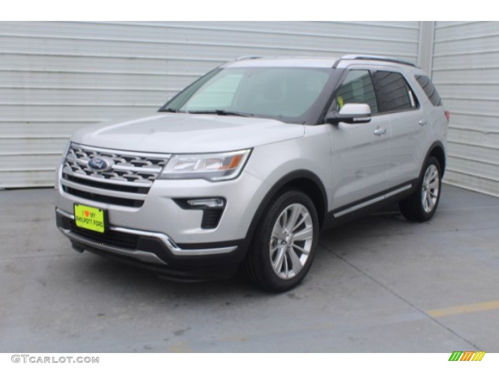2019 Explorer Limited - Ingot Silver / Medium Black photo #4