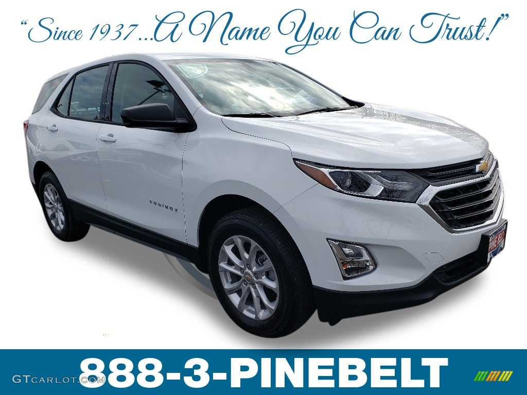2019 Equinox LS AWD - Summit White / Medium Ash Gray photo #1