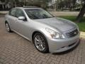 2008 Liquid Platinum Silver Infiniti G 35 S Sport Sedan  photo #13