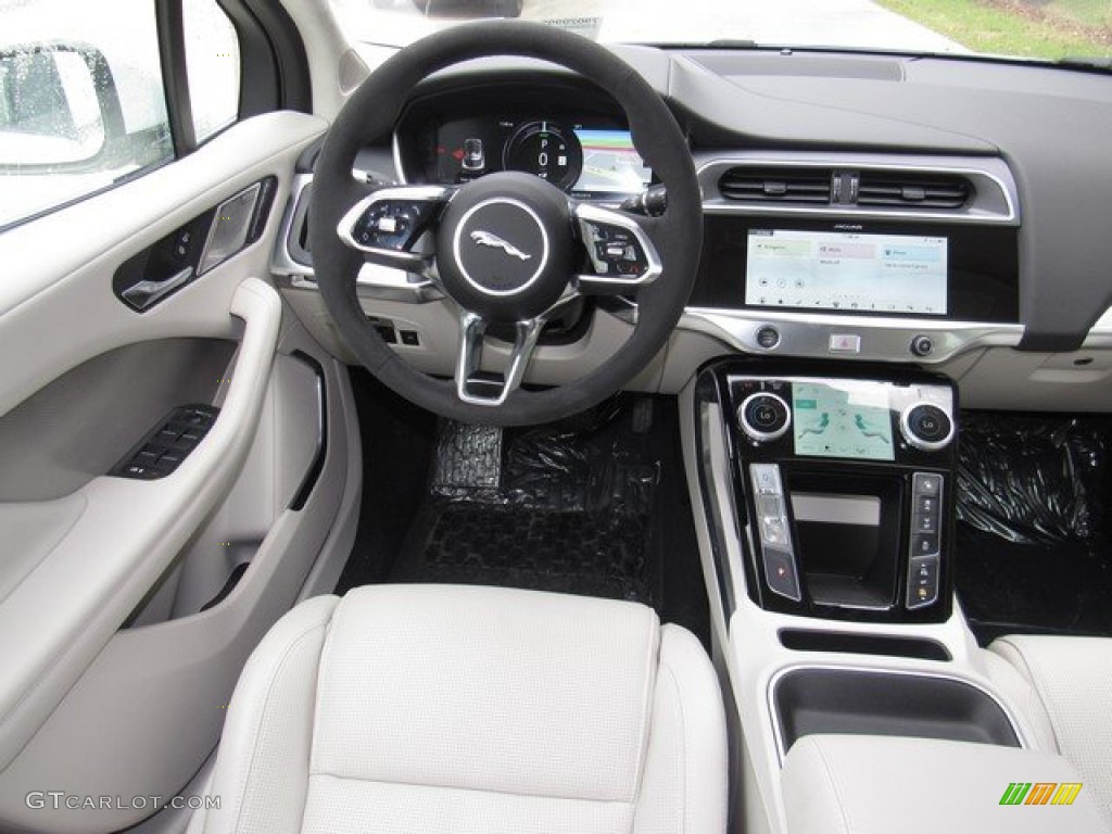 2019 Jaguar I-PACE HSE AWD Ebony Dashboard Photo #132119455