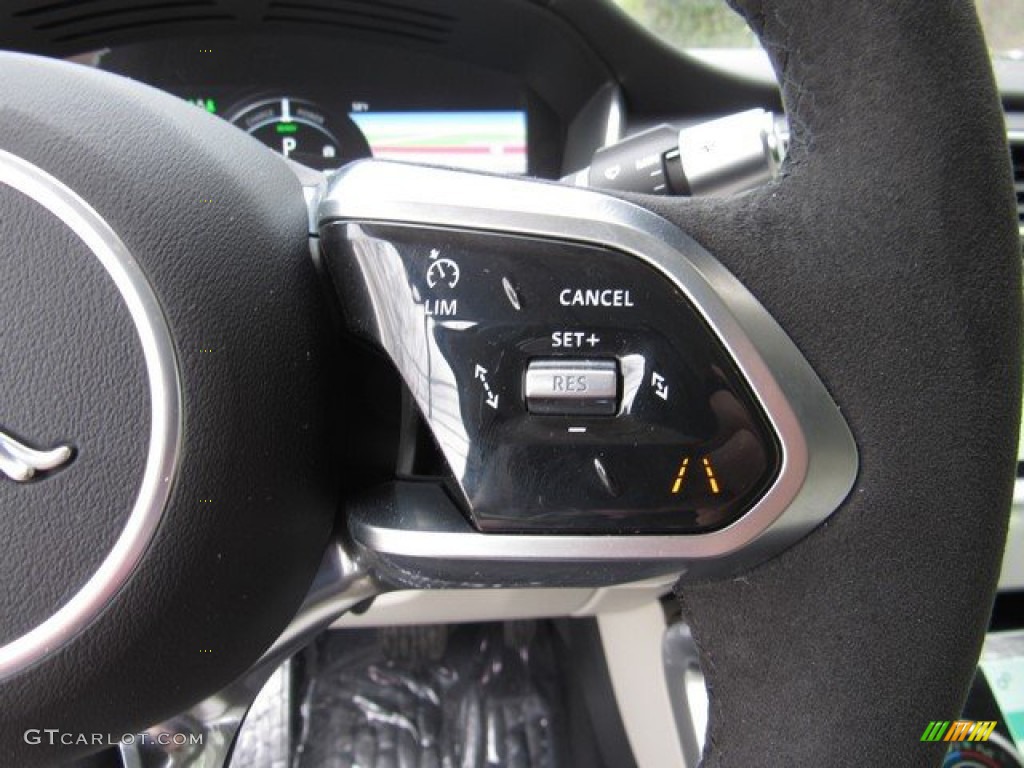 2019 Jaguar I-PACE HSE AWD Ebony Steering Wheel Photo #132119737