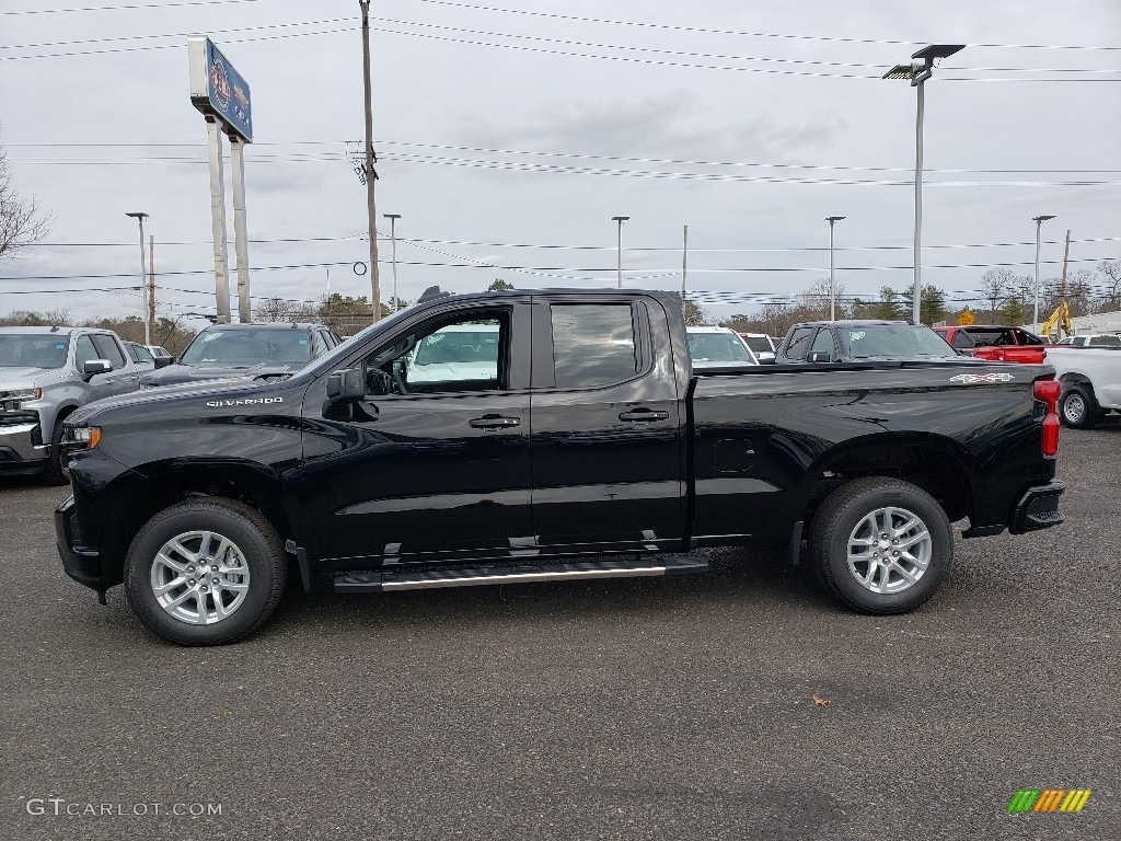 2019 Silverado 1500 RST Double Cab 4WD - Black / Jet Black photo #3