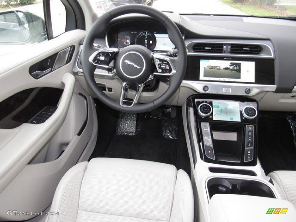 2019 Jaguar I-PACE HSE AWD Ebony Dashboard Photo #132120178