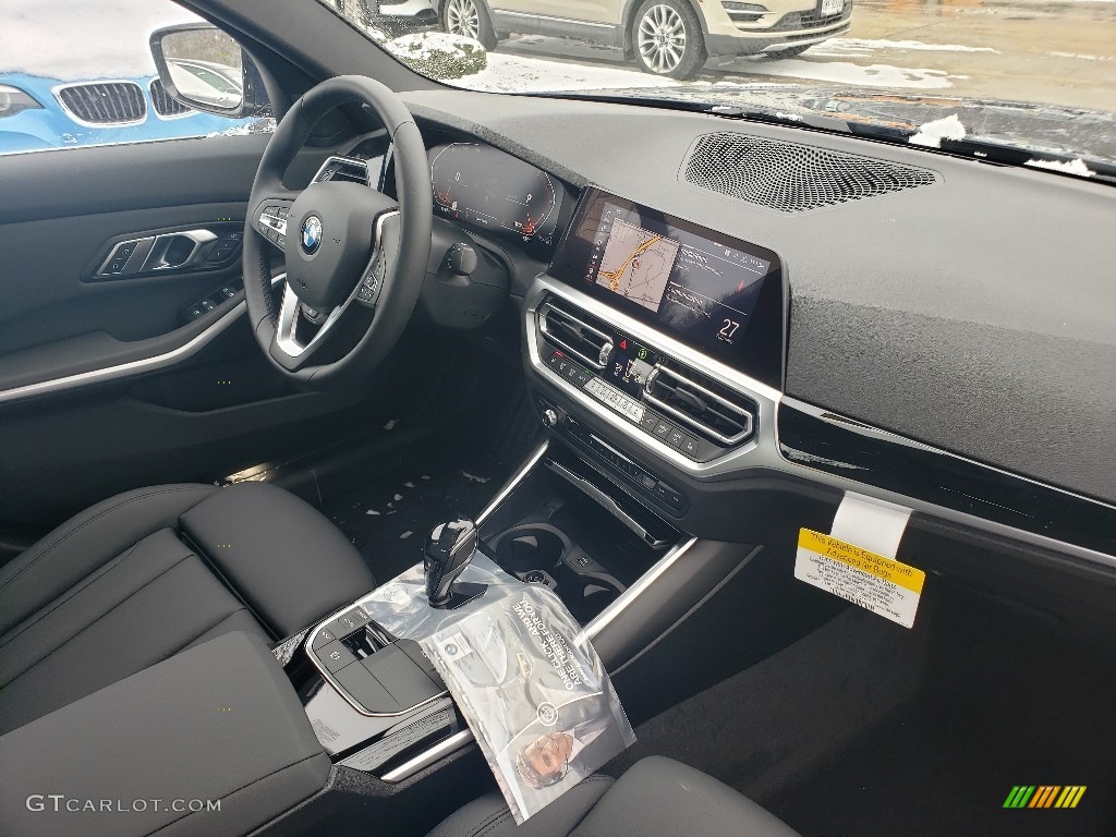 2019 3 Series 330i xDrive Sedan - Mediterranean Blue Metallic / Black photo #4