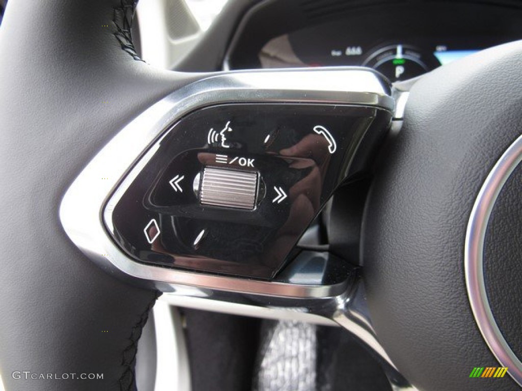 2019 Jaguar I-PACE HSE AWD Ebony Steering Wheel Photo #132120412
