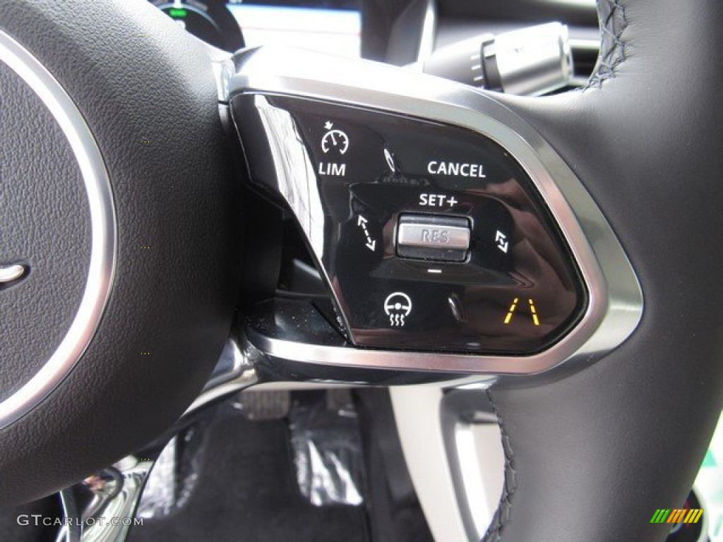 2019 Jaguar I-PACE HSE AWD Ebony Steering Wheel Photo #132120427
