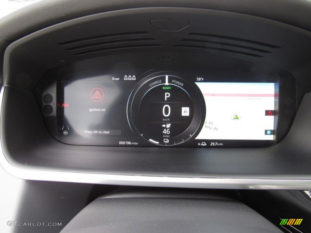 2019 Jaguar I-PACE HSE AWD Gauges Photo #132120442