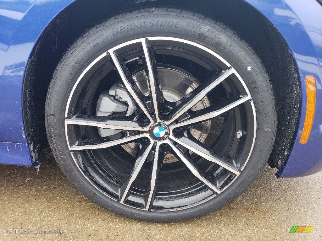 2019 3 Series 330i xDrive Sedan - Portimao Blue Metallic / Black photo #3