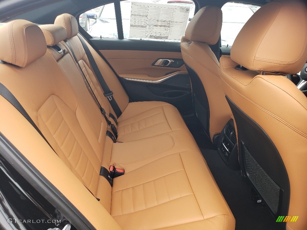 Cognac Interior 2019 BMW 3 Series 330i xDrive Sedan Photo #132120763