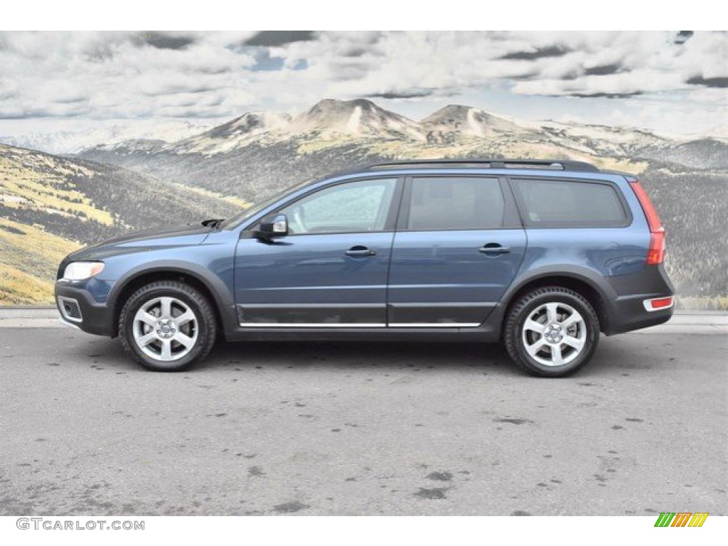 2008 XC70 AWD - Barents Blue Metallic / Sandstone Beige photo #6