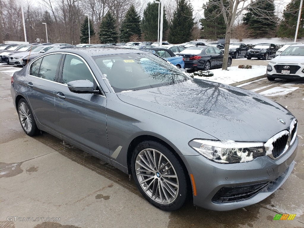 2019 5 Series 540i xDrive Sedan - Bluestone Metallic / Night Blue photo #1