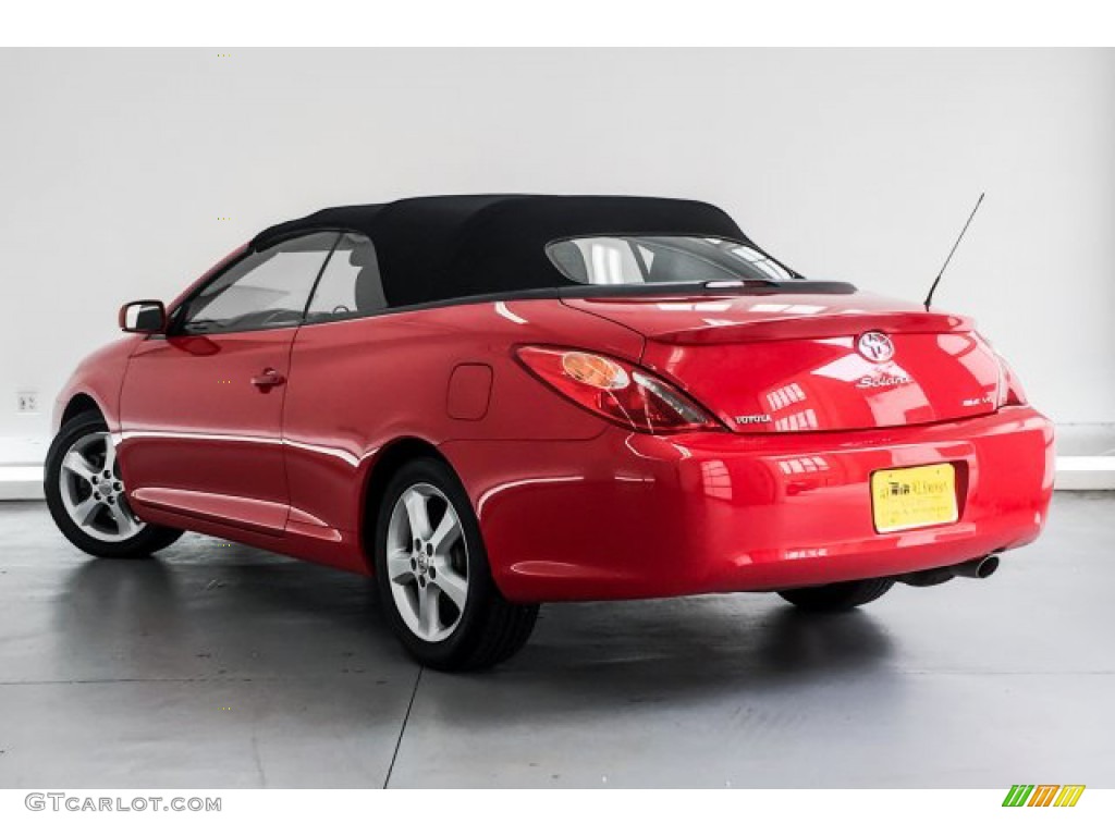 2006 Solara SLE V6 Convertible - Absolutely Red / Dark Stone photo #10