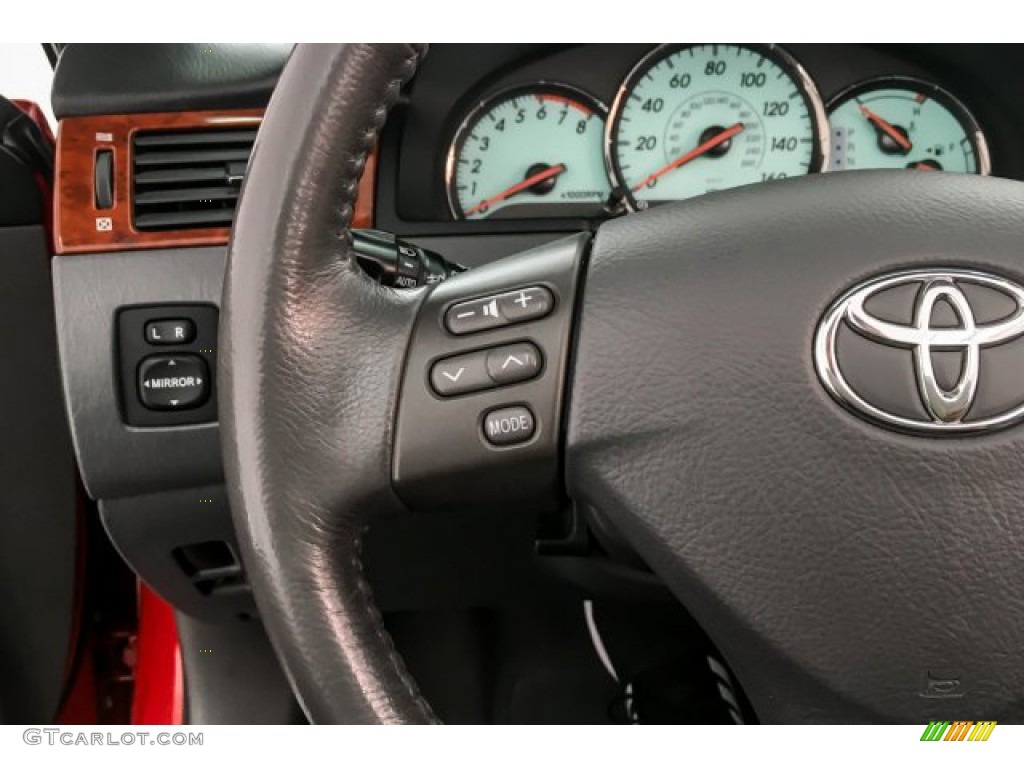 2006 Solara SLE V6 Convertible - Absolutely Red / Dark Stone photo #19
