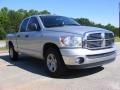 2008 Bright Silver Metallic Dodge Ram 1500 Big Horn Edition Quad Cab  photo #4