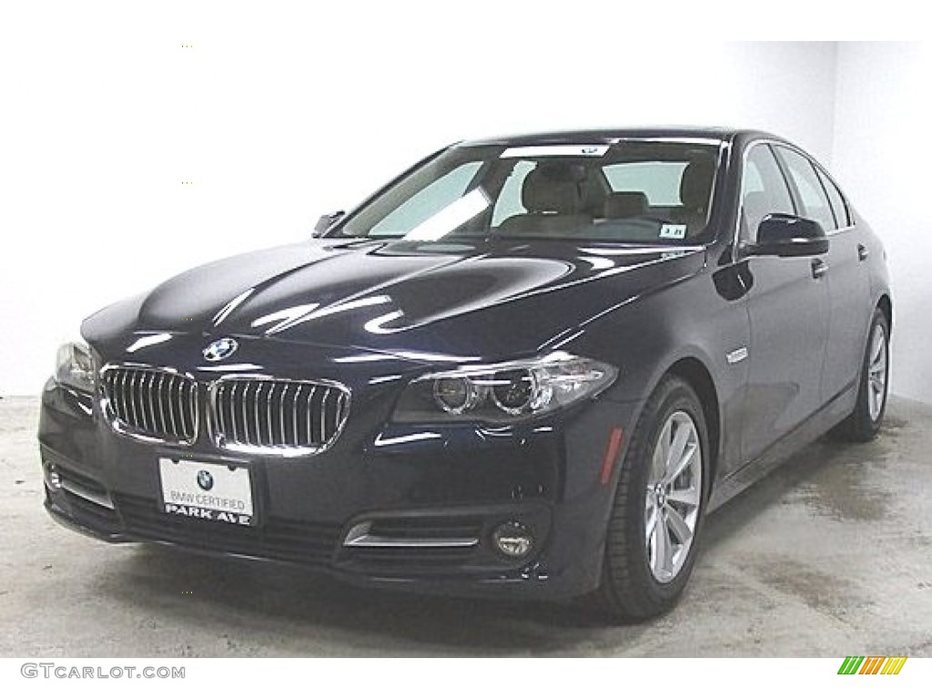 2016 5 Series 528i xDrive Sedan - Imperial Blue Metallic / Venetian Beige/Black photo #1