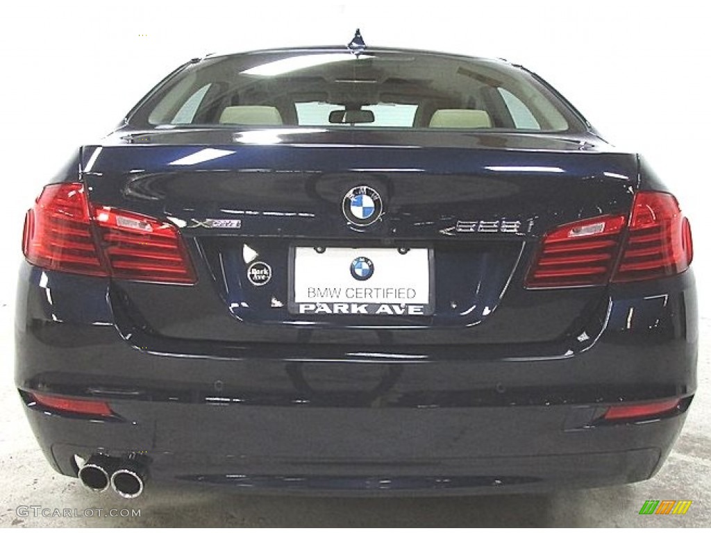 2016 5 Series 528i xDrive Sedan - Imperial Blue Metallic / Venetian Beige/Black photo #3