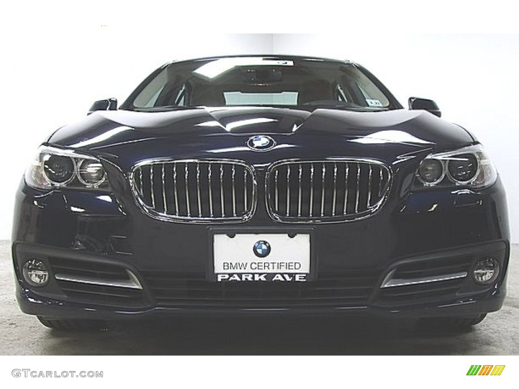 2016 5 Series 528i xDrive Sedan - Imperial Blue Metallic / Venetian Beige/Black photo #6