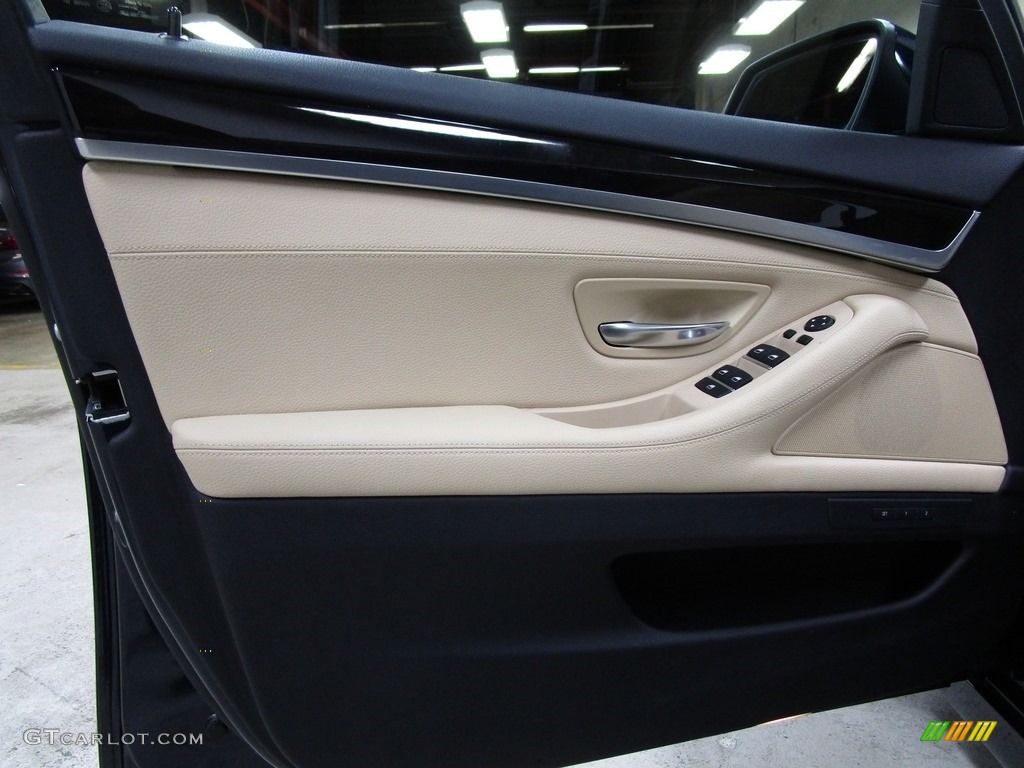 2016 5 Series 528i xDrive Sedan - Imperial Blue Metallic / Venetian Beige/Black photo #7