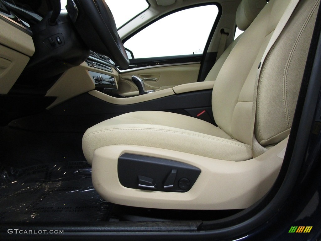 2016 5 Series 528i xDrive Sedan - Imperial Blue Metallic / Venetian Beige/Black photo #9