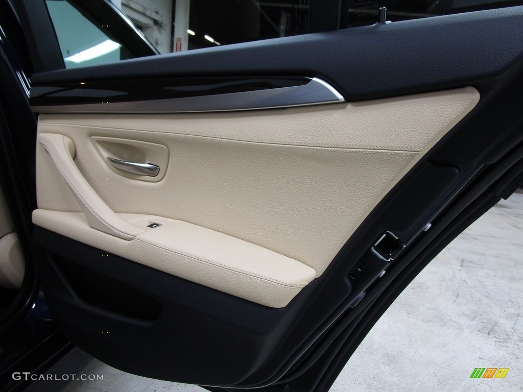 2016 5 Series 528i xDrive Sedan - Imperial Blue Metallic / Venetian Beige/Black photo #16