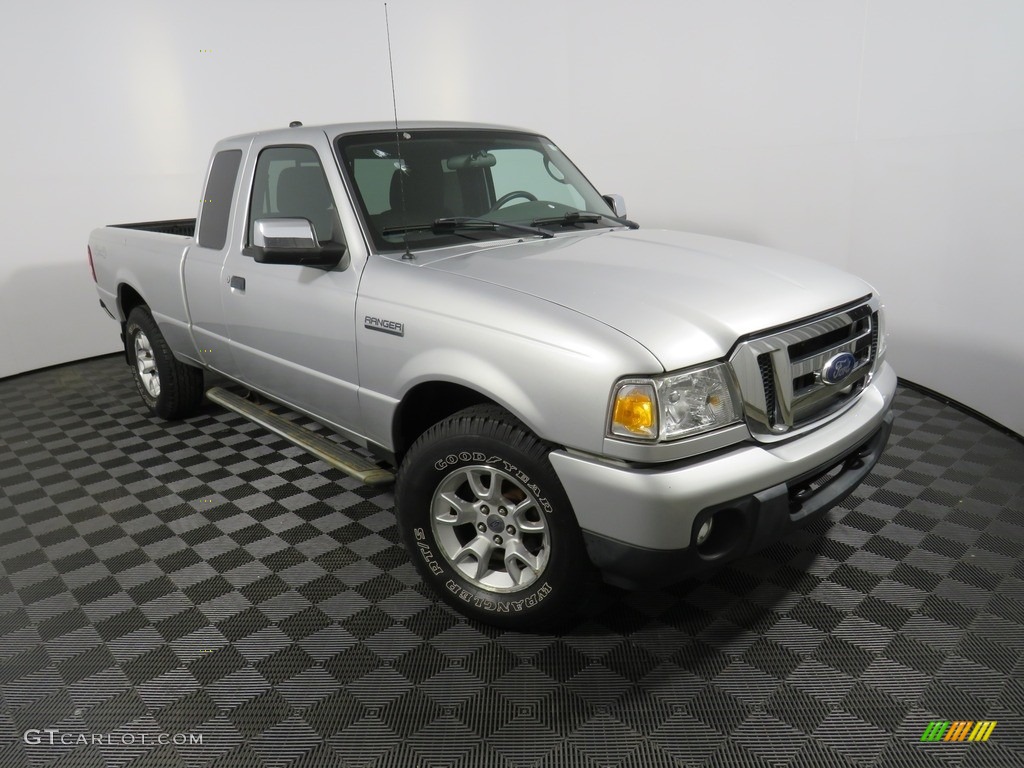 2010 Ranger XLT SuperCab 4x4 - Silver Metallic / Medium Dark Flint photo #3