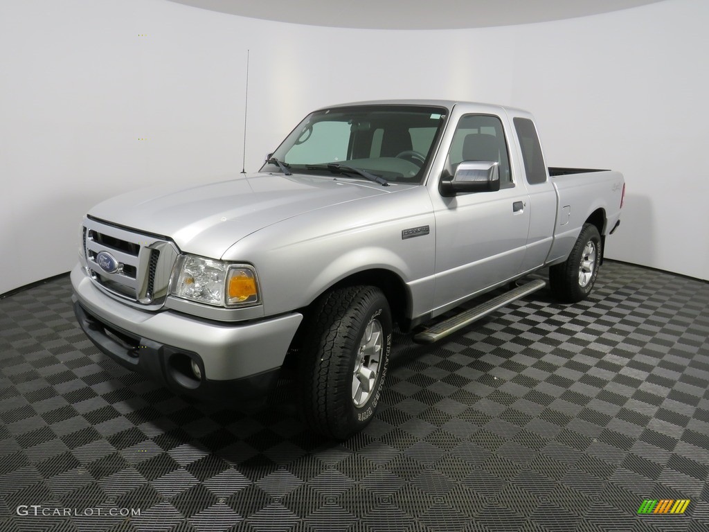 2010 Ranger XLT SuperCab 4x4 - Silver Metallic / Medium Dark Flint photo #7