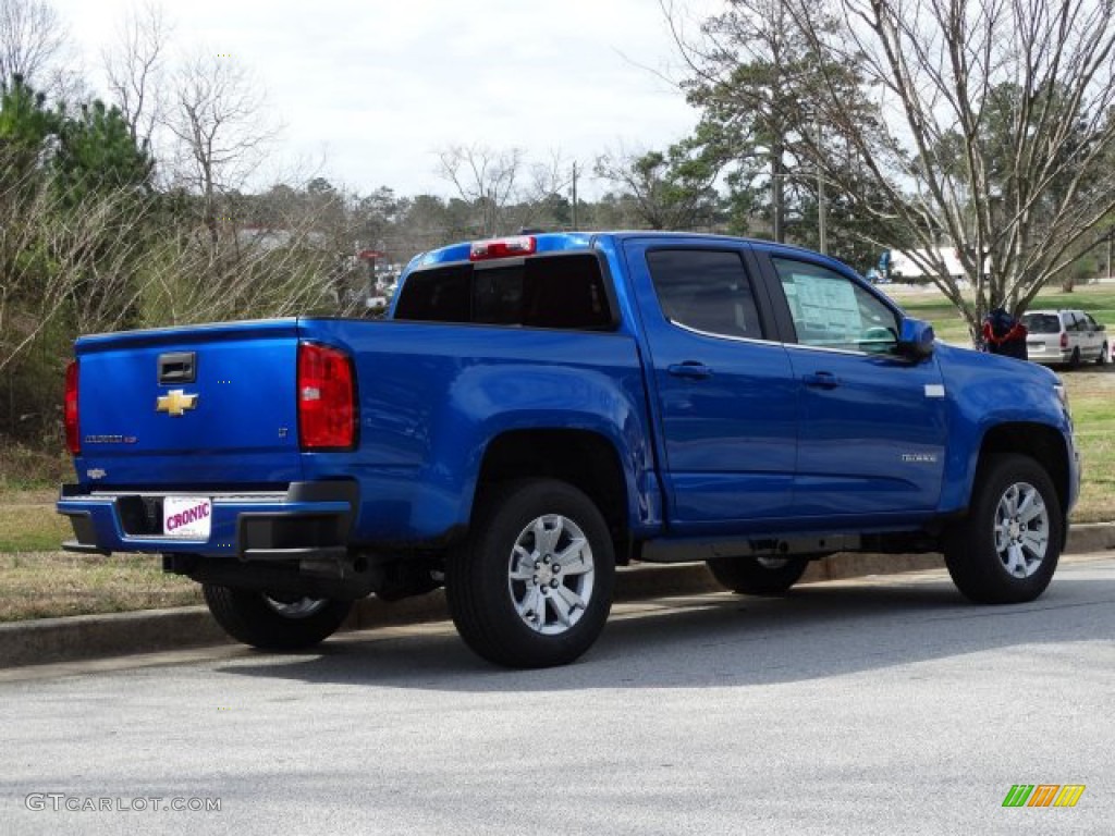 2019 Colorado LT Crew Cab - Kinetic Blue Metallic / Jet Black photo #3