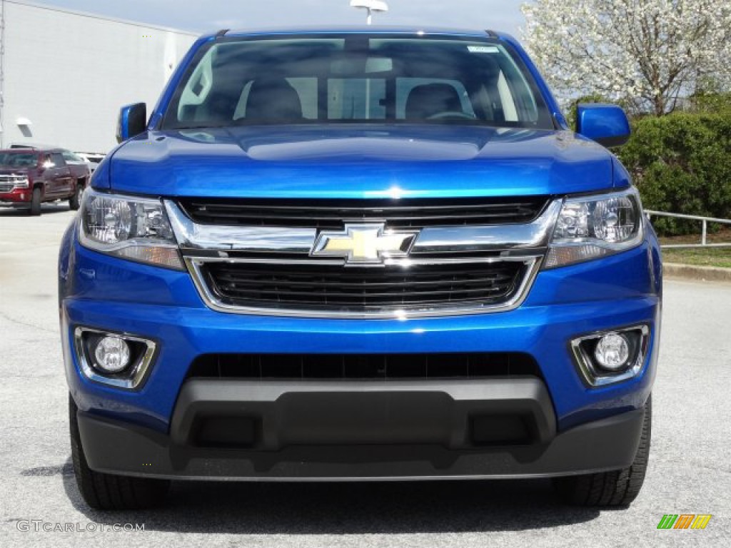 2019 Colorado LT Crew Cab - Kinetic Blue Metallic / Jet Black photo #4
