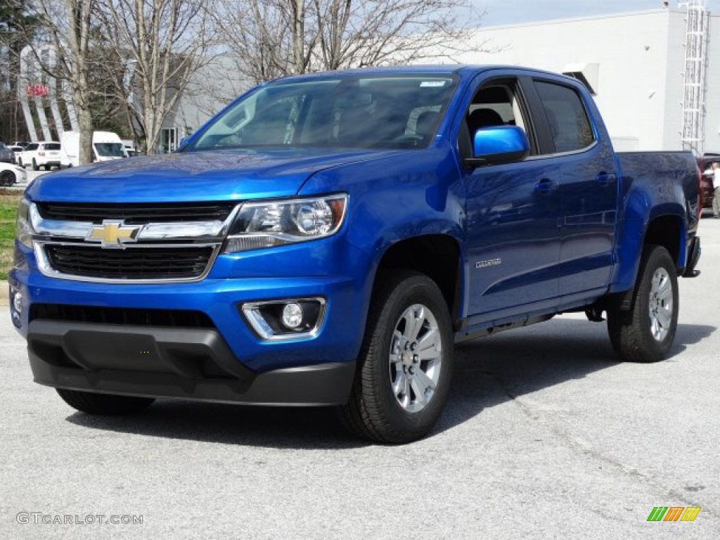 2019 Colorado LT Crew Cab - Kinetic Blue Metallic / Jet Black photo #5