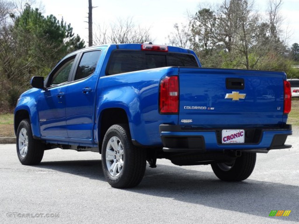 2019 Colorado LT Crew Cab - Kinetic Blue Metallic / Jet Black photo #6