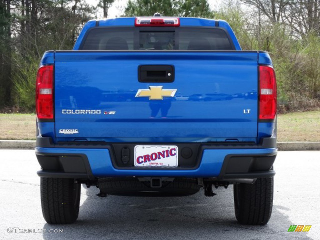 2019 Colorado LT Crew Cab - Kinetic Blue Metallic / Jet Black photo #7