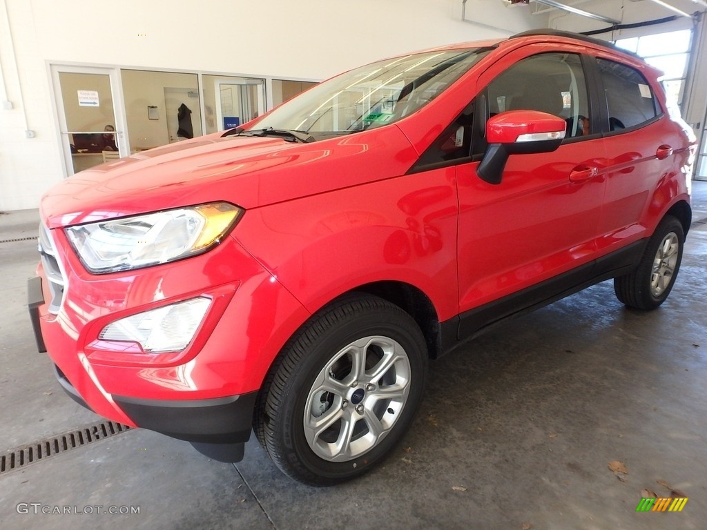 Race Red 2019 Ford EcoSport SE 4WD Exterior Photo #132126952