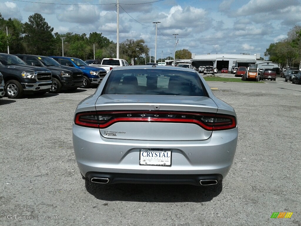 2019 Charger SXT - Triple Nickel / Black photo #4