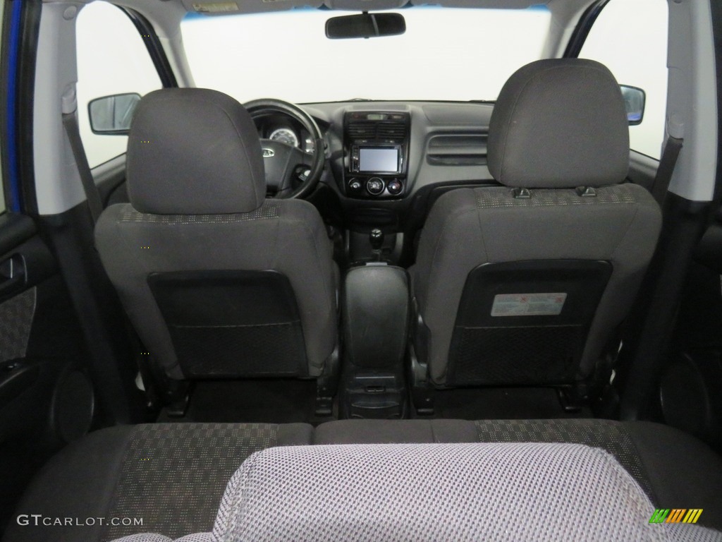 2008 Sportage LX - Smart Blue Metallic / Black photo #18