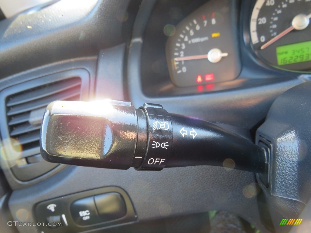 2008 Sportage LX - Smart Blue Metallic / Black photo #26