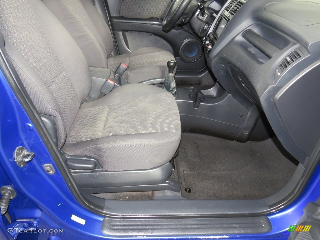 2008 Sportage LX - Smart Blue Metallic / Black photo #42