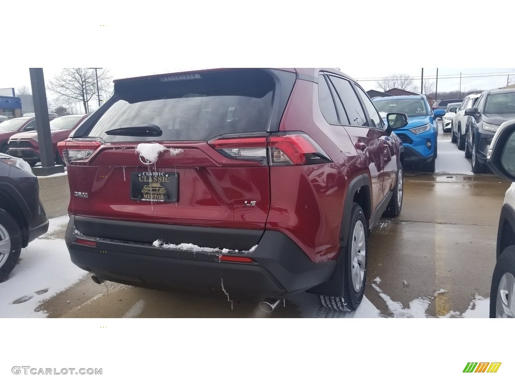 2019 RAV4 LE - Ruby Flare Pearl / Nutmeg photo #2