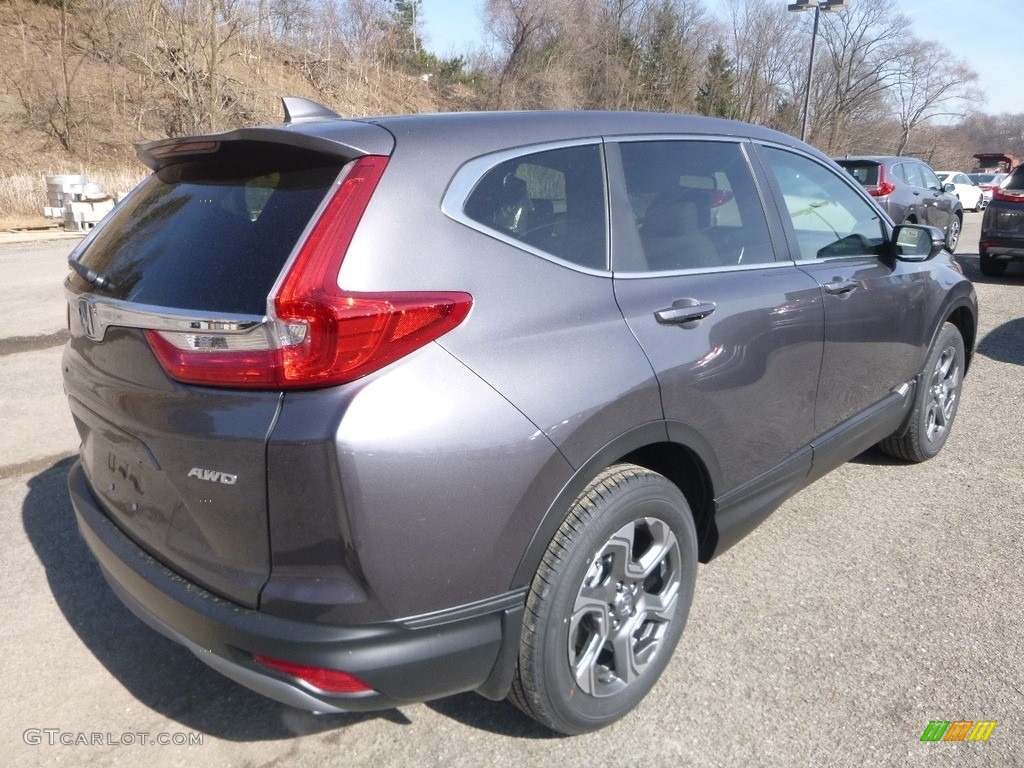 2019 CR-V EX-L AWD - Modern Steel Metallic / Gray photo #4