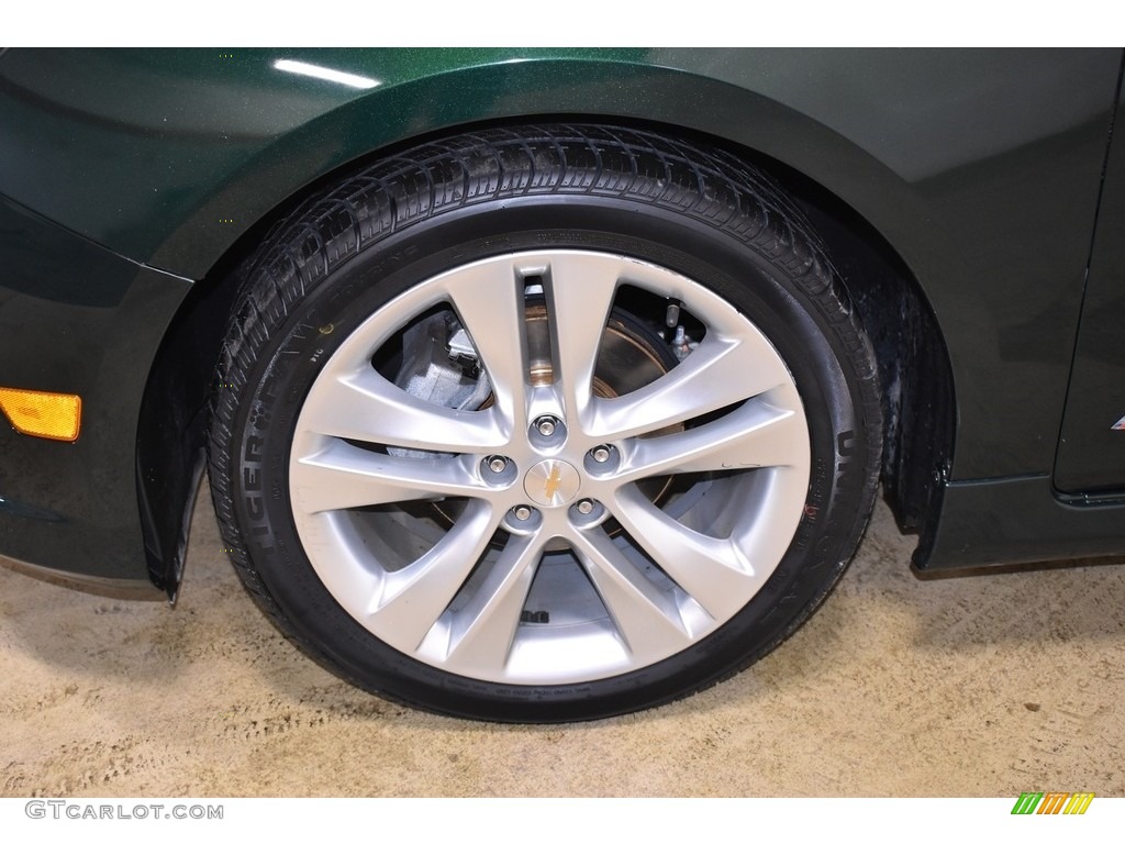 2014 Cruze LTZ - Rainforest Green Metallic / Cocoa/Light Neutral photo #5