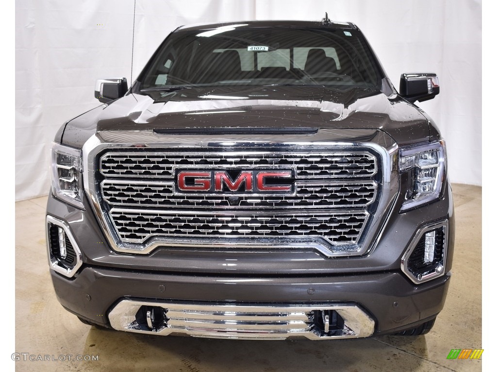 2019 Sierra 1500 Denali Crew Cab 4WD - Smokey Quartz Metallic / Dark Walnut/­Slate photo #4