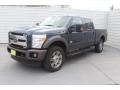 2016 Blue Jeans Metallic Ford F250 Super Duty King Ranch Crew Cab 4x4  photo #4